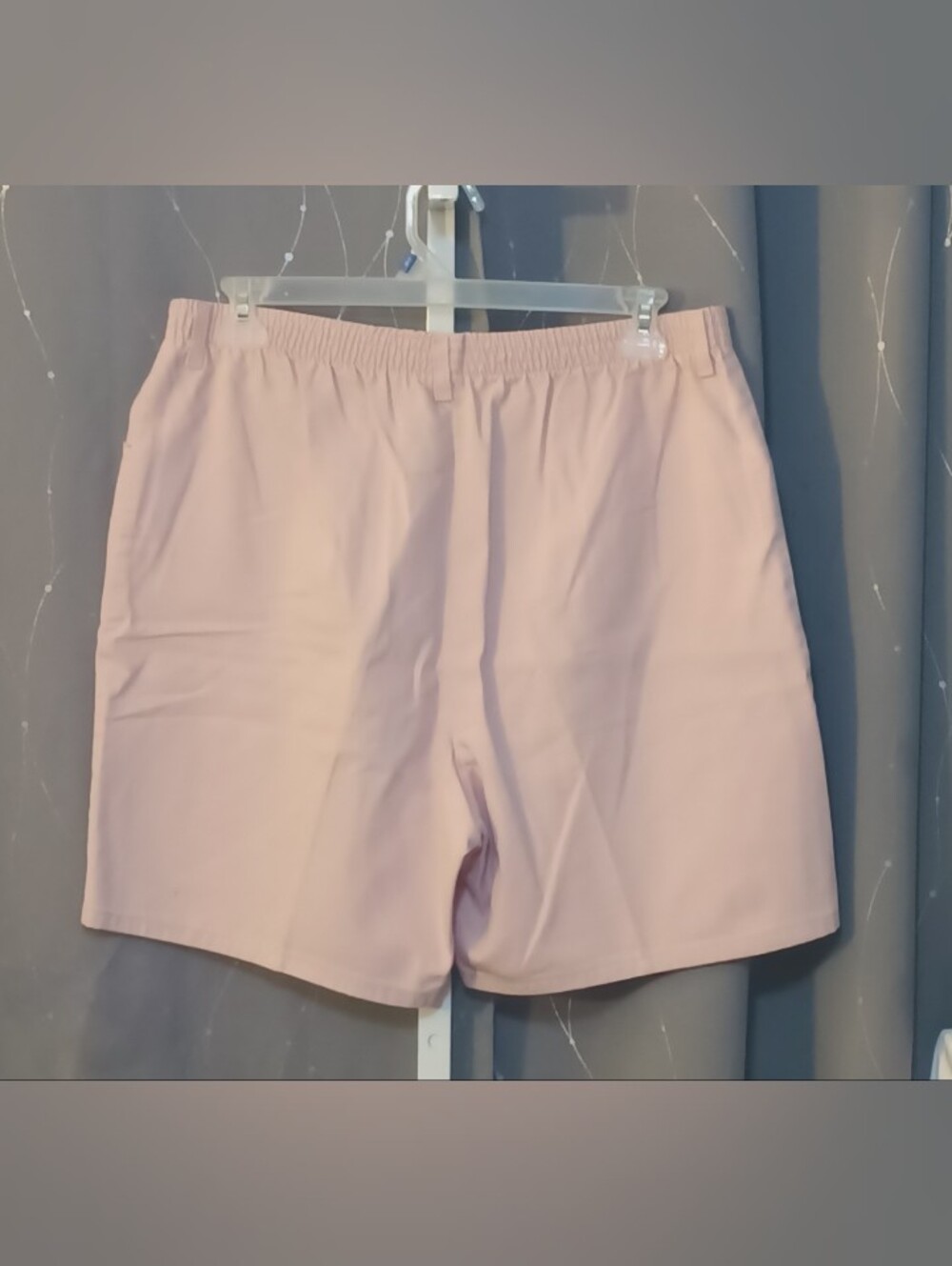 𝐂𝐇𝐈𝐂 𝟗𝟎'𝐬 𝐁𝐚𝐠𝐠𝐲 𝐁𝐥𝐮𝐬𝐡 𝐏𝐢𝐧𝐤 𝐒𝐡𝐨𝐫𝐭𝐬 - Picture 9 of 13